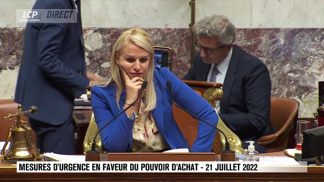 Regardez la ministre de la Transition énergétique Agnès Pannier-Runacher au bord des larmes à l'Assemblée nationale en évoquant ... son divorce !