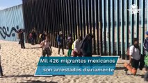 Aumentan migrantes mexicanos detenidos