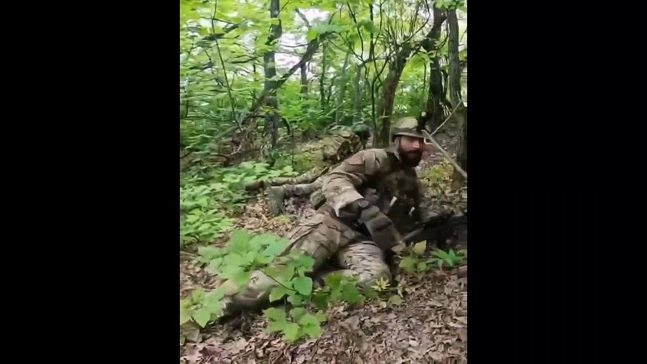 War in Ukraine , video from the front line - today 22 July 2022