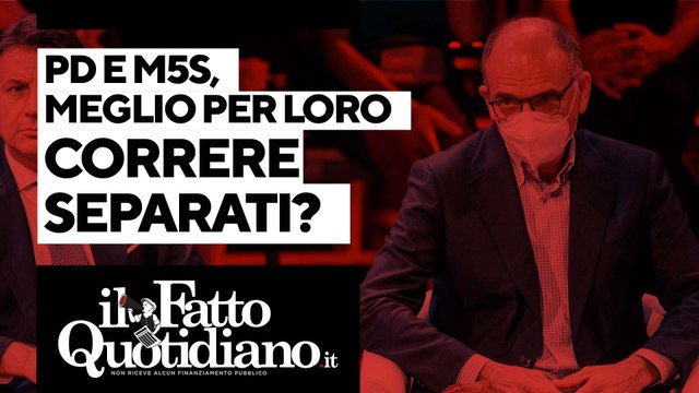Pd e M5s, meglio per loro correre divisi alle elezioni? Segui la diretta con Peter Gomez