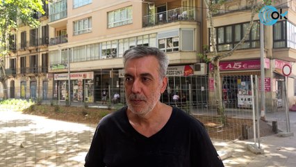 Los comerciantes se hartan de las obras de la calle Nuredduna