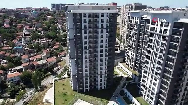 Gaziosmanpaşa'da Kentsel Dönüşüm kapsamında inşa edilen konutlar, yeni sahiplerini bekliyor