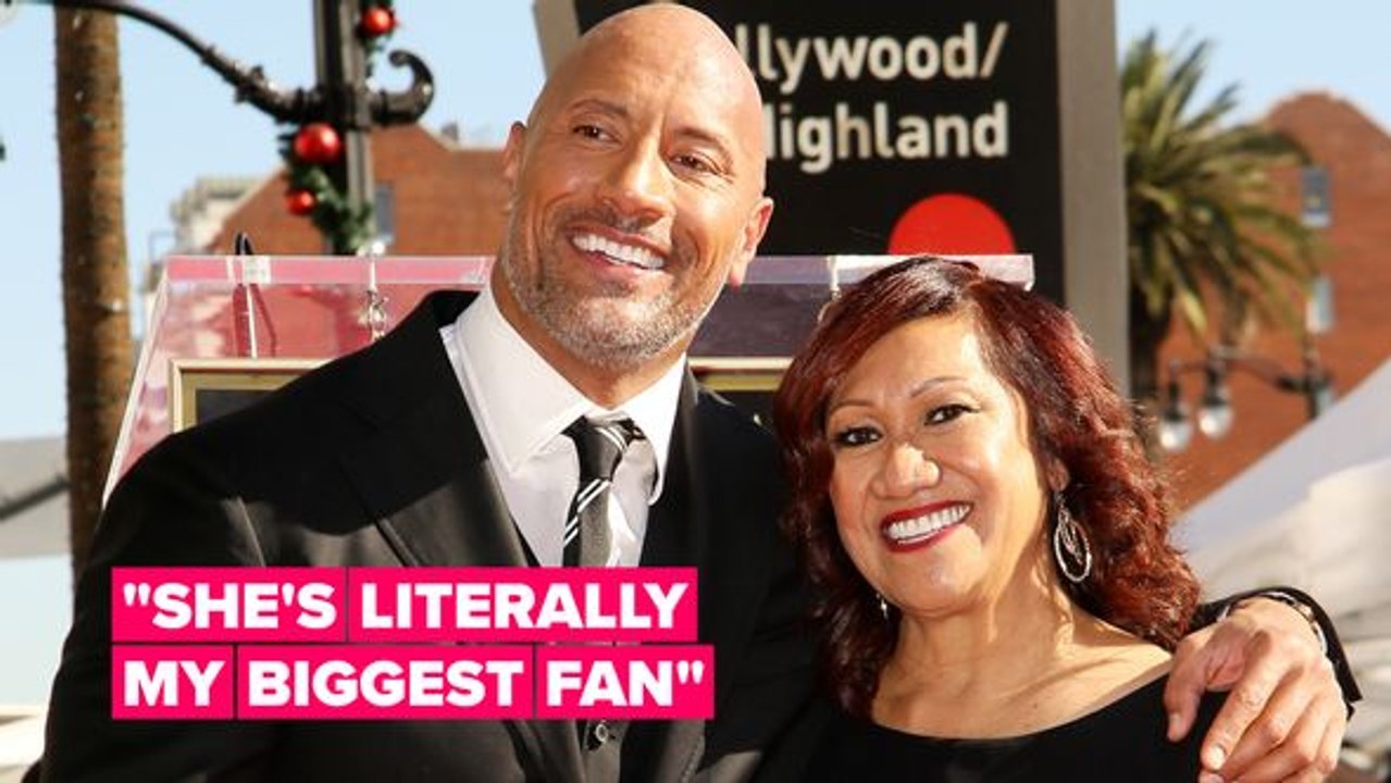 Dwayne Johnson reveals his mom has a 'Smackdown' room dedicated to him