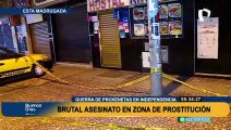 Extranjero es asesinado a balazos por presunta disputa de trabajadoras sexuales en Independencia