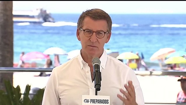 Feijóo confía en que la crisis atraiga a turistas europeos que no puedan ir a trabajar todos los días