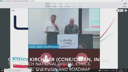 DE4E: The French national Digital Ethics commitee: overview and roadmap