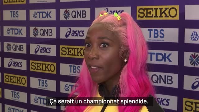 Mondiaux - Jackson reconnaissante du titre, Fraser-Pryce espère l'or sur le relais