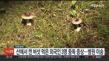 산에서 캔 버섯 먹은 외국인 3명 중독 증상…병원 이송