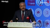 Şentop: Türkiye salgın döneminde insani değerleri merkeze aldı