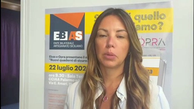 Luoghi di lavoro più sicuri, quaderni di sicurezza a diecimila imprese siciliane