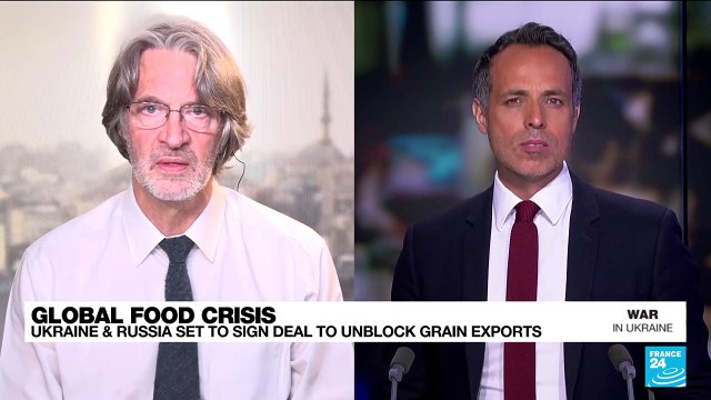 Ukraine, Russia set to sign deal to reopen grain export ports