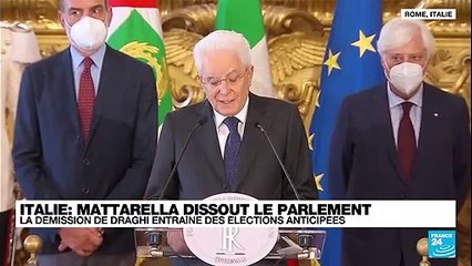 Démission de Mario Draghi : "il était une grande figure de stabilité"