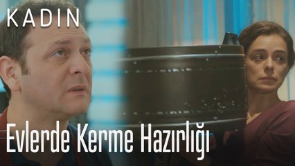 Evlerde kermes hazırlığı - Kadın