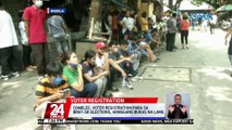 Comelec: voter registration para sa Brgy-SK Elections, hanggang bukas na lang | 24 Oras