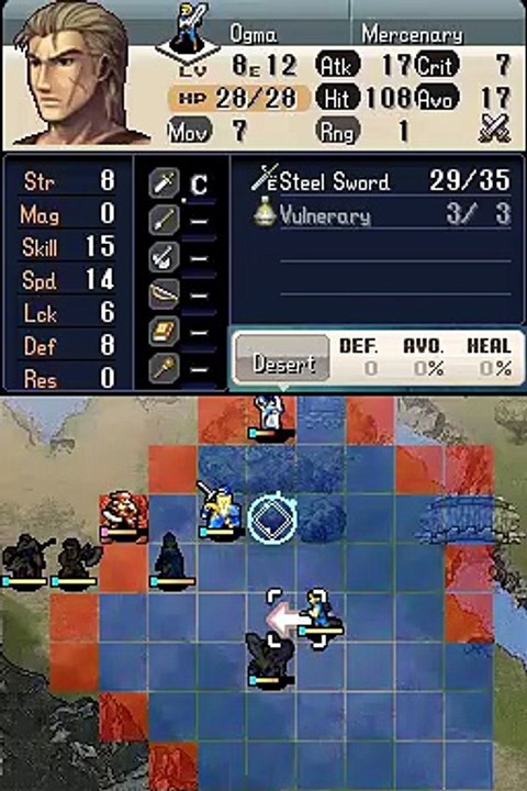 Fire Emblem: Shin Monshou no Nazo - Hikari to Kage no Eiyuu online multiplayer - nds