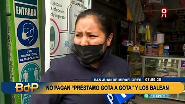 SJM: presuntos extorsionadores balean a extranjero frente a su hija