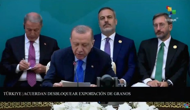 Agenda Abierta 22-07: Türkiye aboga por desbloqueo de exportaciones de cereales