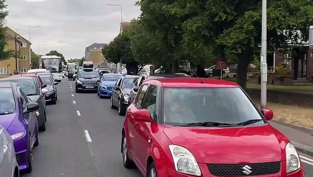 Holidaymakers' miserable queues after the Port of Dover declared a 'critical incident'