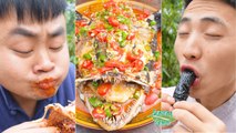 Spicy Foods Mukbang   Spicy Food Challenge! - TikTok Funny Videos by Songsong and Ermao