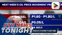 Rollbacks of prices of fuel products to extend 'til next week
