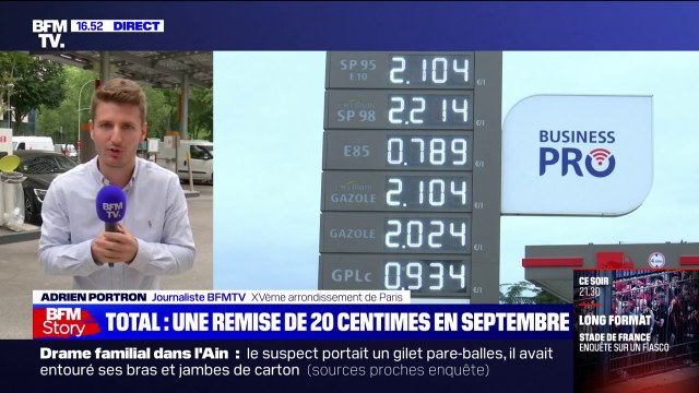 Carburant: Total propose une remise de 20 centimes en septembre, les automobilistes partagés