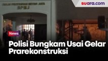 Polisi Bungkam, Usai Gelar Prarekonstruksi Penembakan Brigadir J
