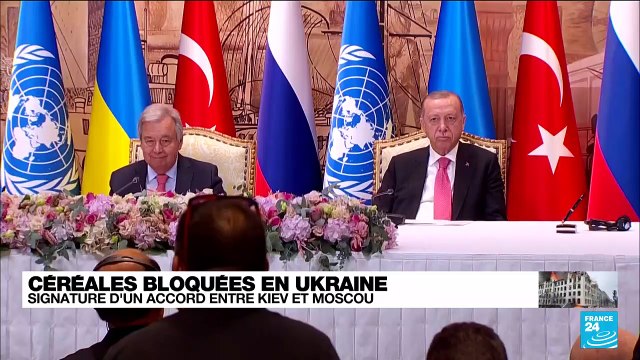 Accord sur les céréales ukrainiennes : 25 millions de tonnes de blé devraient être débloquées
