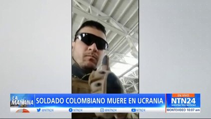 Soldado colombiano muere en Ucrania