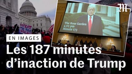 Assaut contre le Capitole : les 187 minutes où Trump « a choisi de ne pas agir »