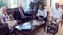 CHP Lideri Kılıçdaroğlu'ndan Cüneyt Arkın'ın ailesine taziye ziyareti