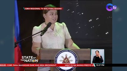 VP at DEPED Sec. Sara Duterte, panauhing pandangal sa "Bohol Day" | SONA