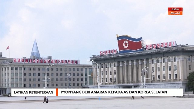 Latihan Ketenteraan | Pyonyang beri amaran kepada AS dan Korea Selatan