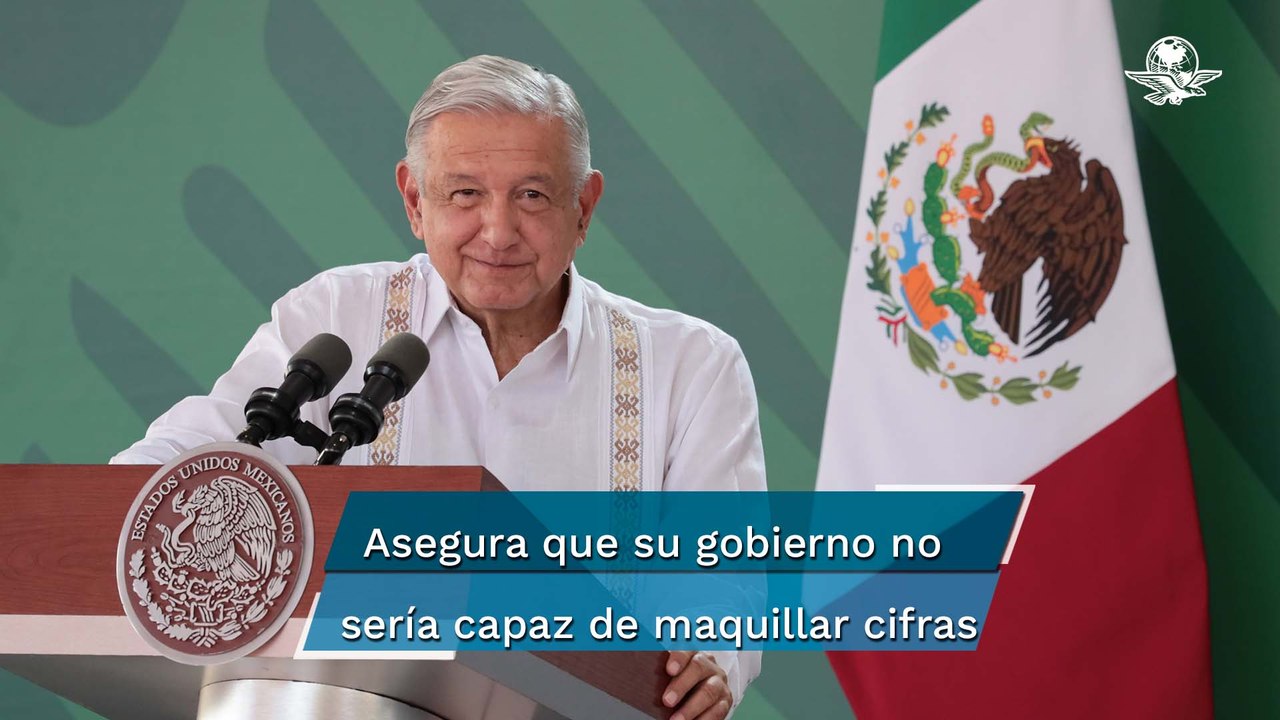 AMLO: Estrategia de "abrazos no balazos" continuará porque está dando resultados