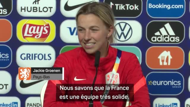 Quarts - Groenen : La France est une équipe très solide, avec une très bonne attaque