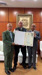 Reconocen a Fidelio Despradel en el Congreso