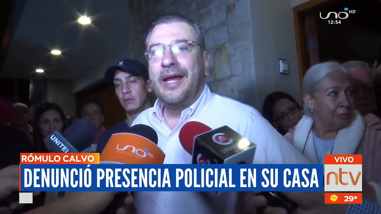 Calvo denuncio  persecución