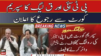 PTI and Q-League's announcement to file plea against Deputy Speaker ruling