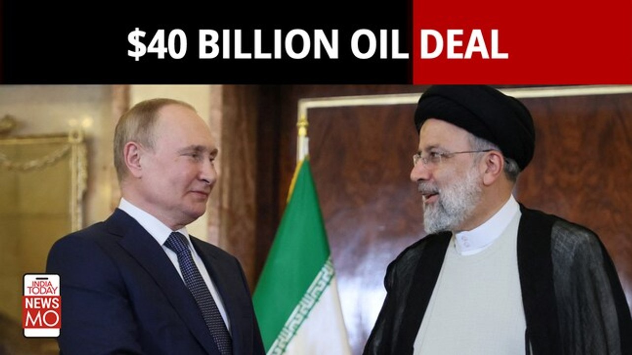 Russia's Gazprom And Iran's National Oil Company Sign A $40 Billion Oil Deal 
