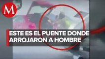 Joven lanzado de un puente en Cuautitlán Izcalli no era repartidor