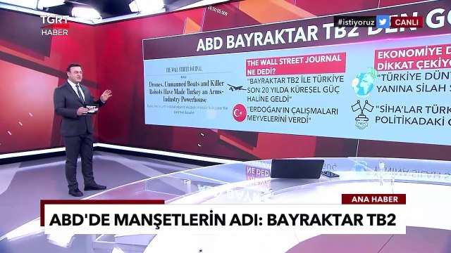 ABD'de Manşetlerin Adı: Bayraktar TB2 - Alper Altun ile TGRT Ana Haber