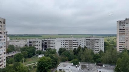 Ukrayna'da mühendisler binalarda yapılacak onarım çalışmaları için araştırma yaptı