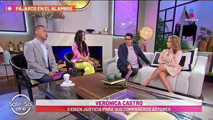 Verónica Castro confiesa que la ANDA nunca la ha ayudado