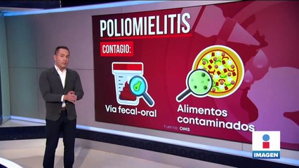 Detectan primer caso de poliomielitis en EU en casi una década