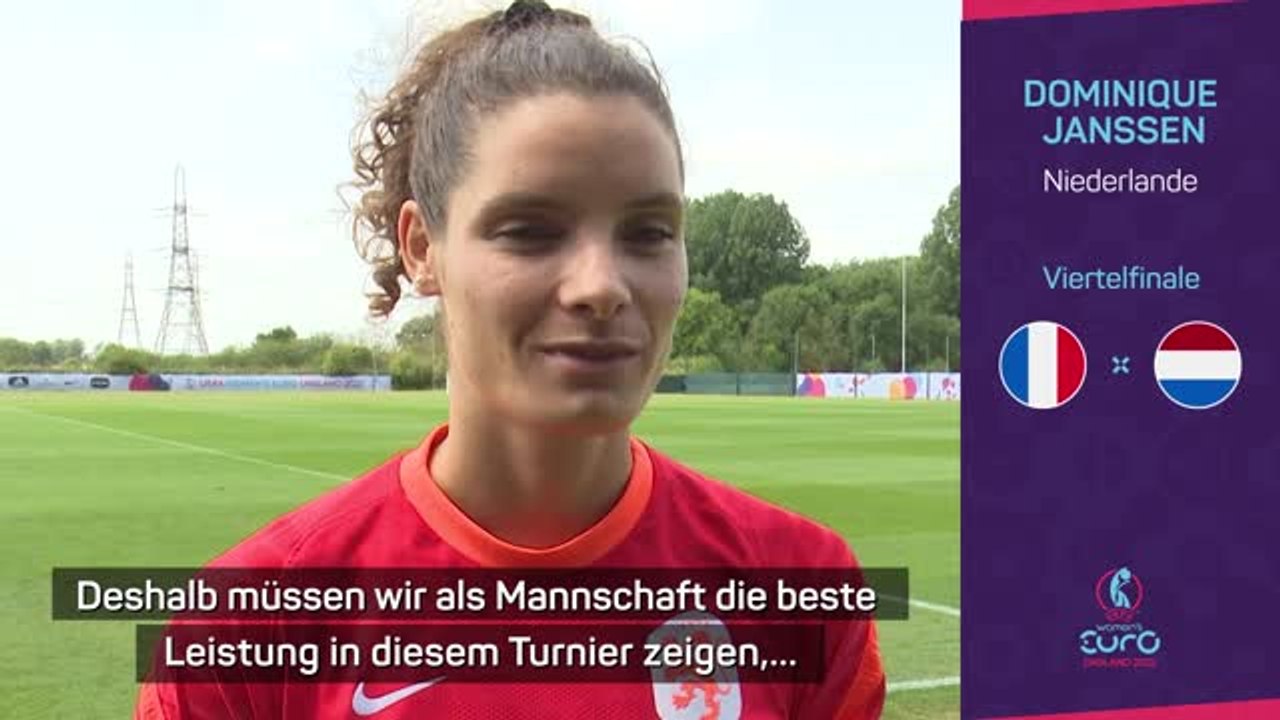 Jannsen zu Frankreich: 'Wir müssen perfekt sein'