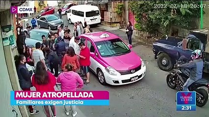 Mujer atropellada en CDMX exige que la responsable se haga cargo