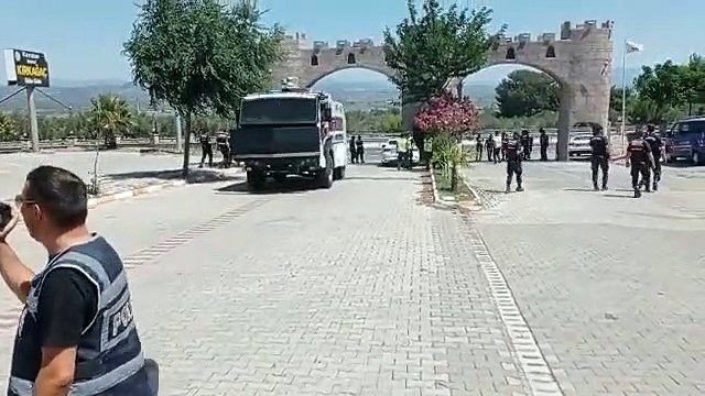 Somalı madencilerinin özelleştirmeye karşı yürüyüşüne jandarma engeli