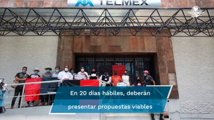 Download Video: Sindicato de telefonistas llega a acuerdo con Telmex y levanta huelga