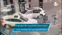 Captan cuando sujetos armados secuestran a un hombre en Guanajuato