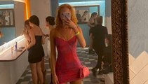 Pretty in Pink: Anna Ermakova im sexy Mini-Kleid