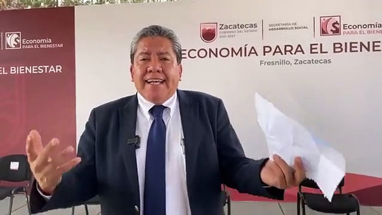 David0001-Se entregan los primeros apoyos a los locatarios de los mercados del municipio de Fresnillo a través del programa Económico para el Bienestar.